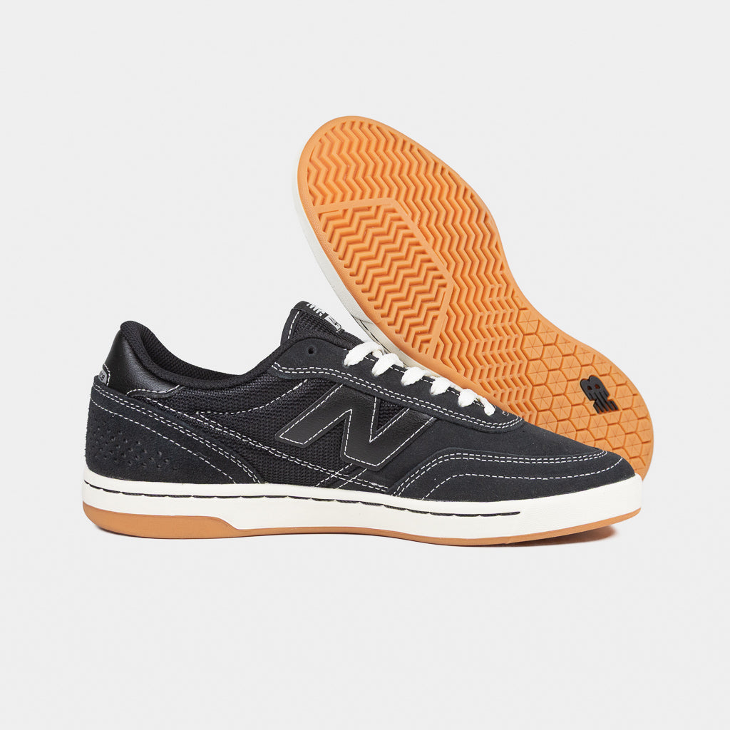 New Balance Numeric Black And White 440 V2 Shoes