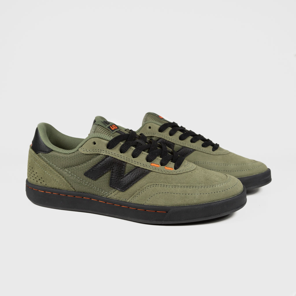 New Balance Numeric Dark Olivine 440 V2 Shoes