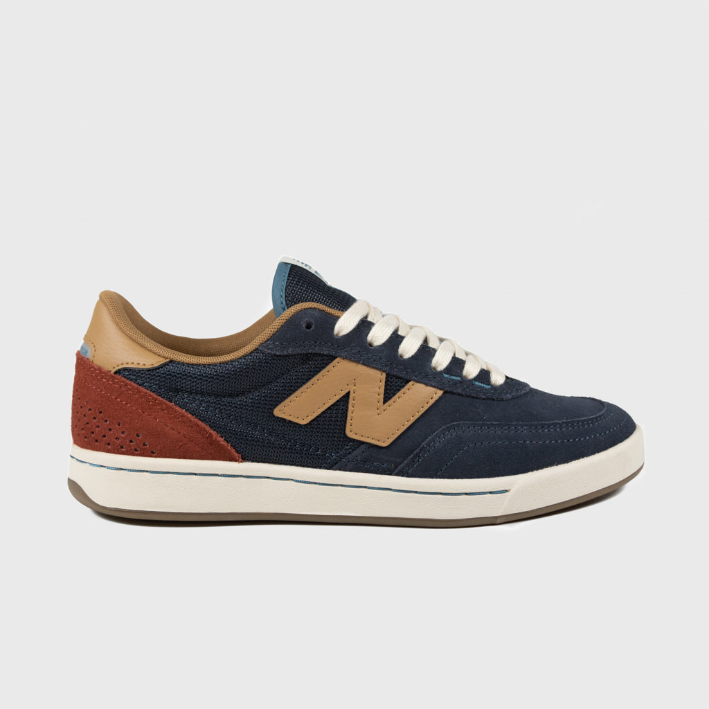 New Balance Numeric Navy And Tan 440 V2 Shoes