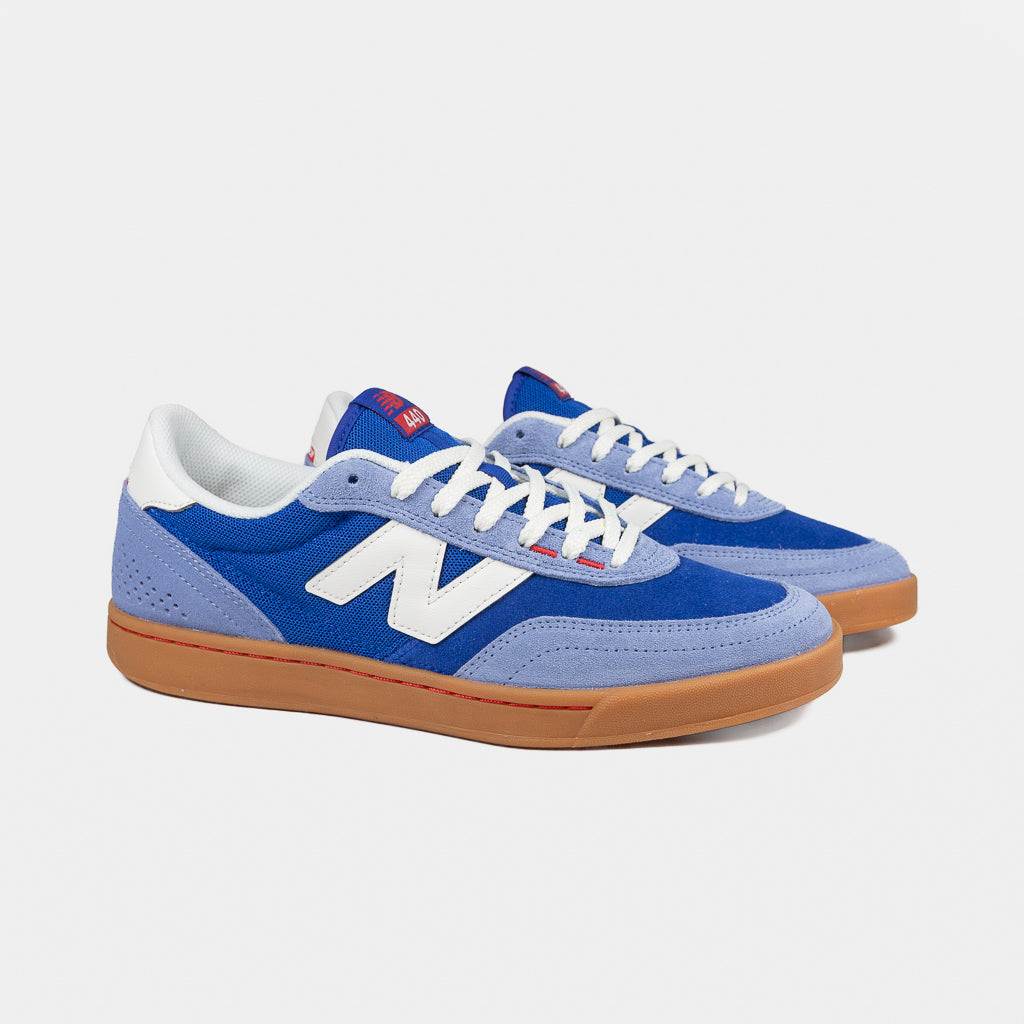 New Balance Numeric Team Royal Blue and Gum 440 V2 Shoes