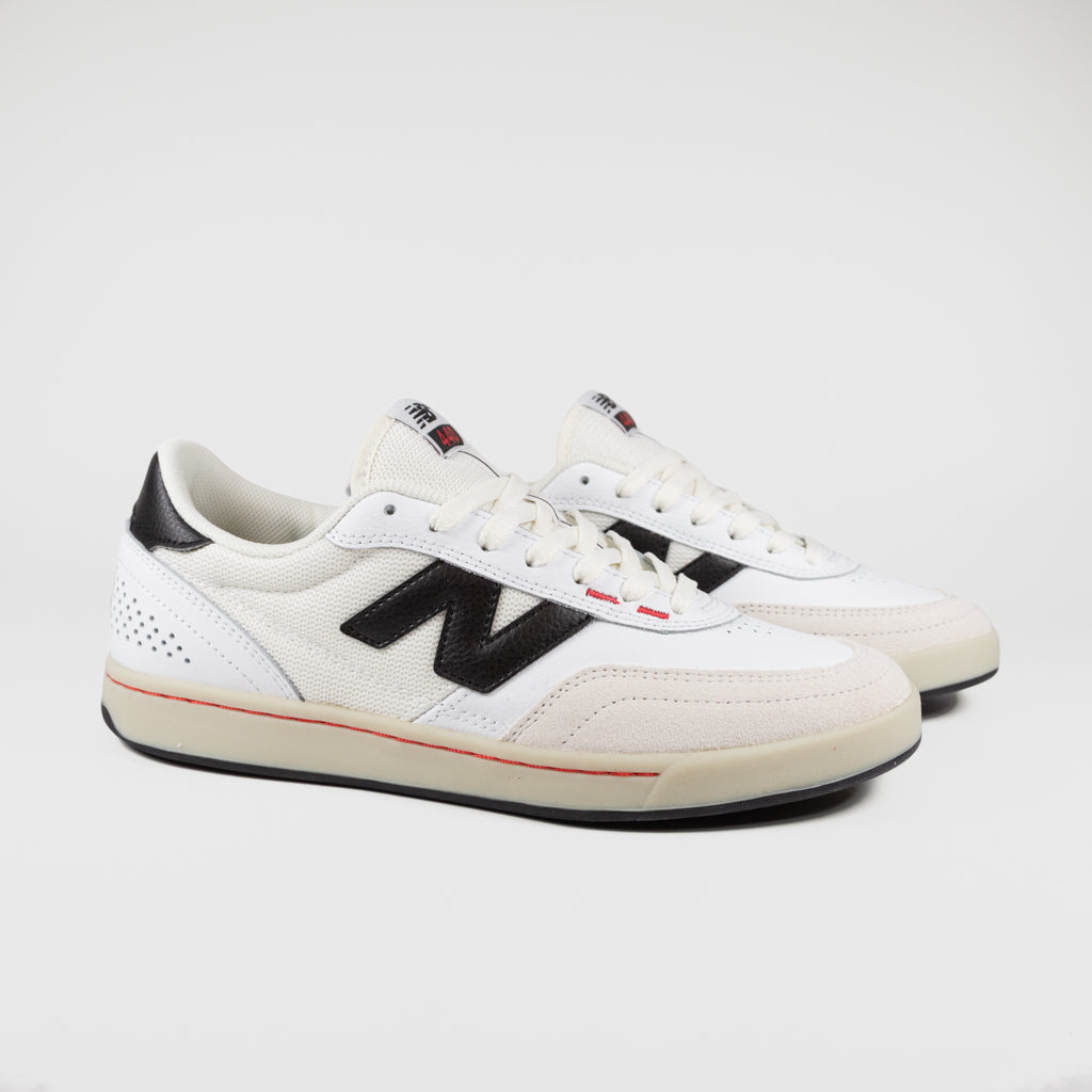 New Balance Numeric White Leather 440 V2 Shoes
