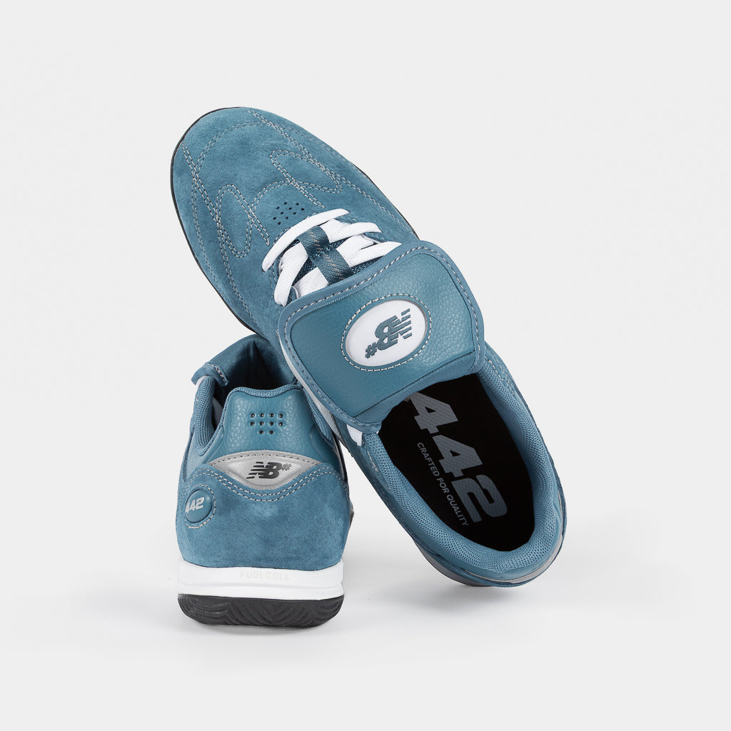 New Balance Numeric - 442 Shoes - Heron Blue / White