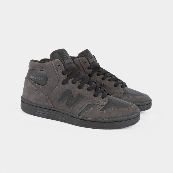 New Balance Numeric - 480 High Shoes - Charcoal / Leather