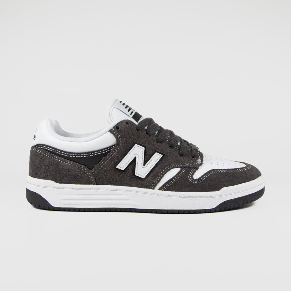 New Balance Numeric Black Cement And White 480 Shoes