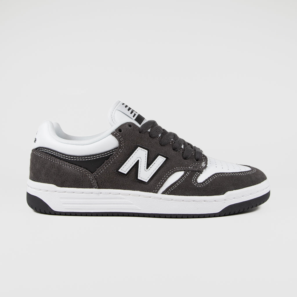 New Balance Numeric Black Cement And White 480 Shoes