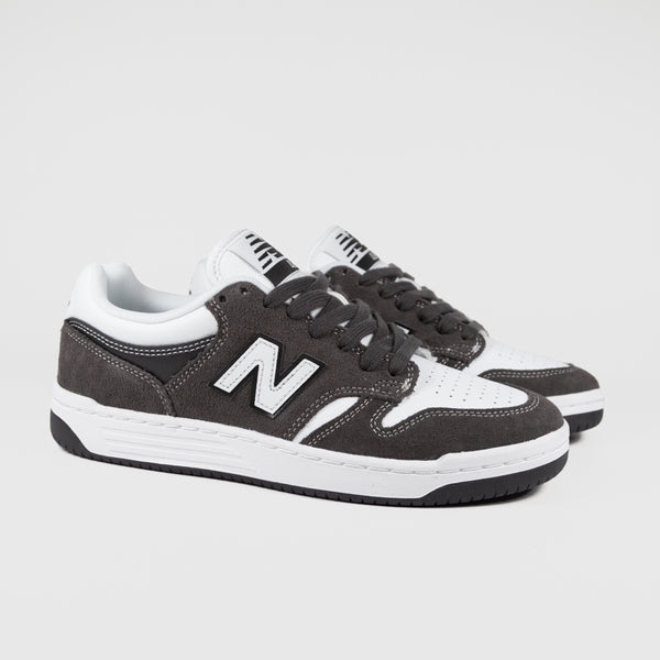 New Balance Numeric - 480 Shoes - Black Cement / White