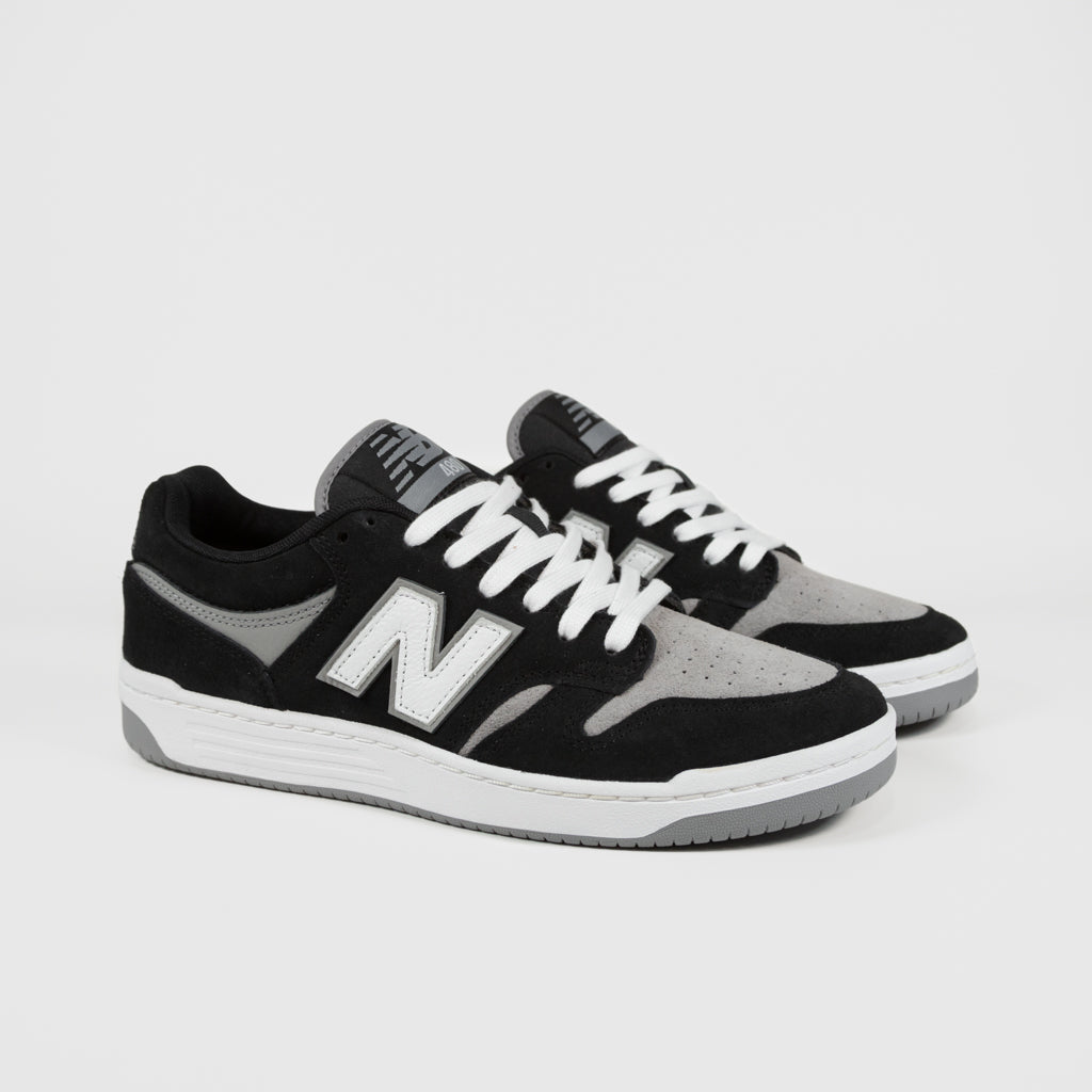 New Balance Numeric Black And Grey 480 Shoes