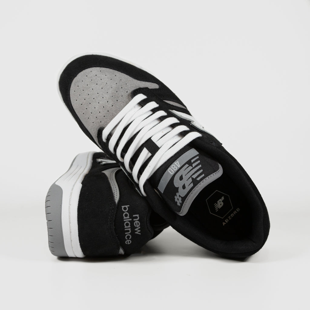 New Balance Numeric Black And Grey 480 Shoes