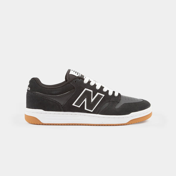 New Balance Numeric - 480 Shoes - Black / White / Gum