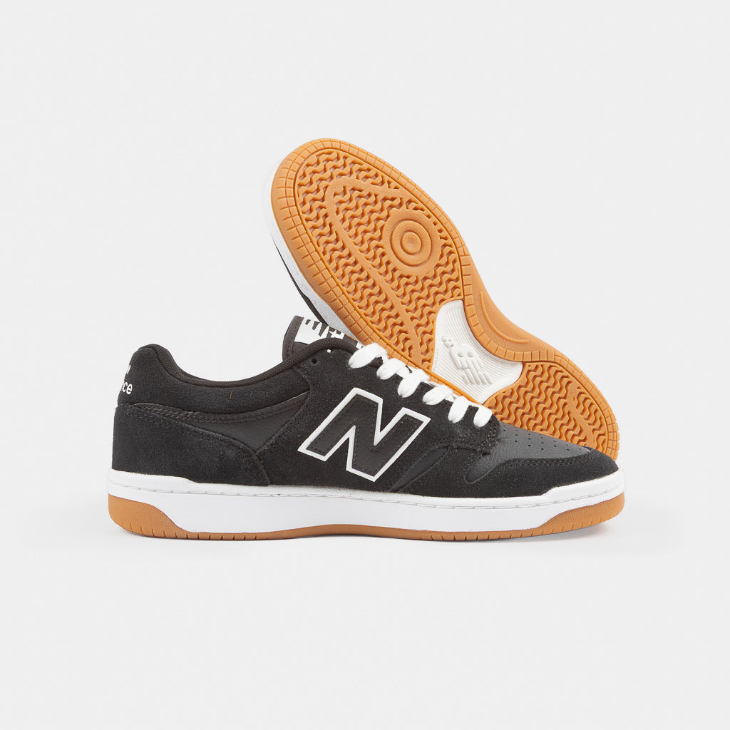 New Balance Numeric Black And White 480 Skate Shoes 