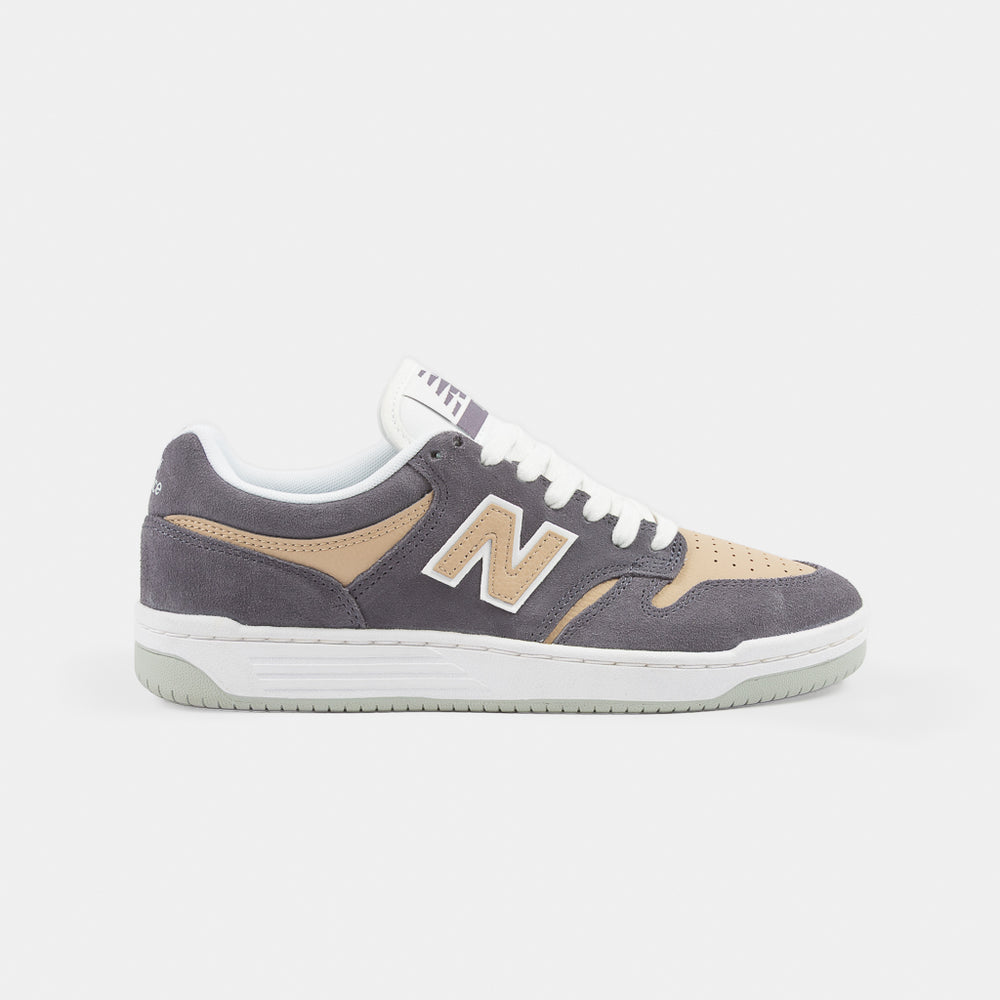 New Balance Numeric Meteorite Blue and Beige 480 Skate Shoes 