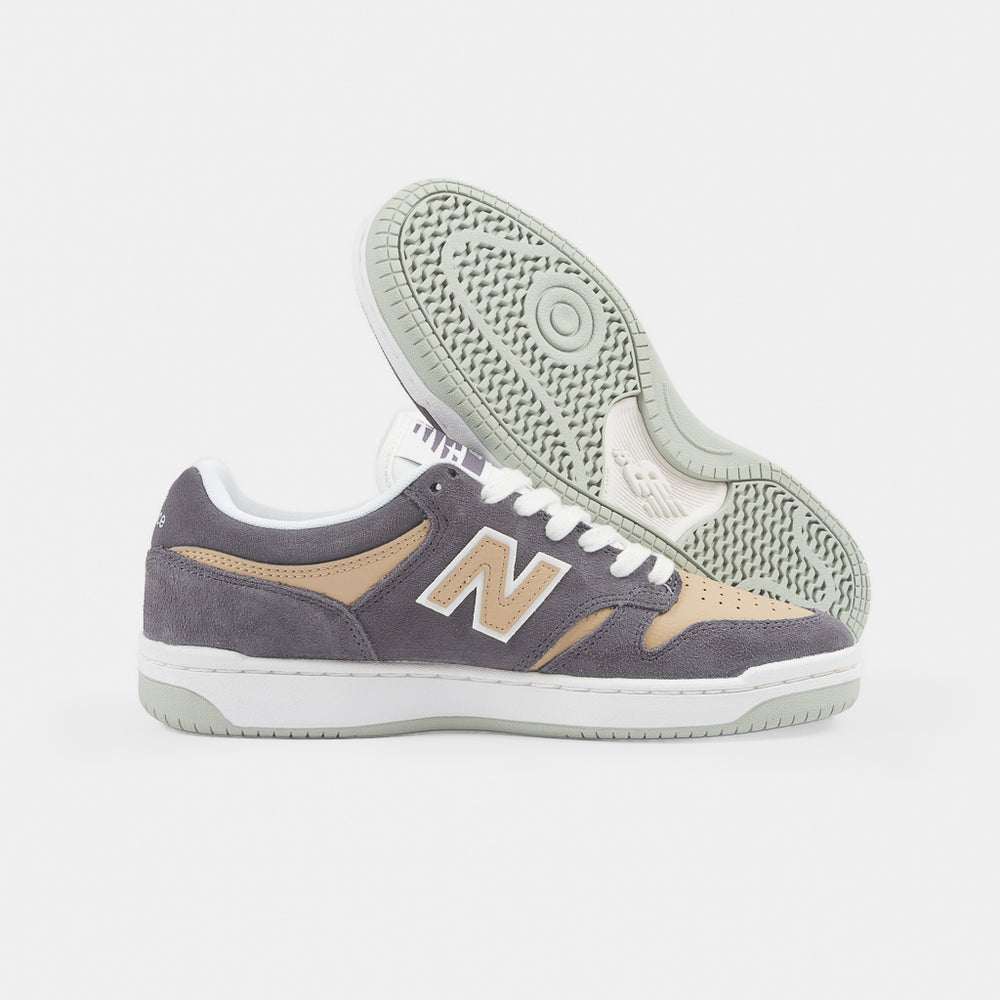 New Balance Numeric Meteorite Blue and Beige 480 Skate Shoes 