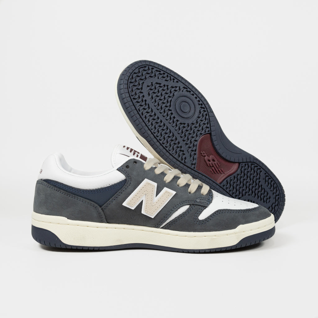New Balance Numeric Navy And White 480 Shoes