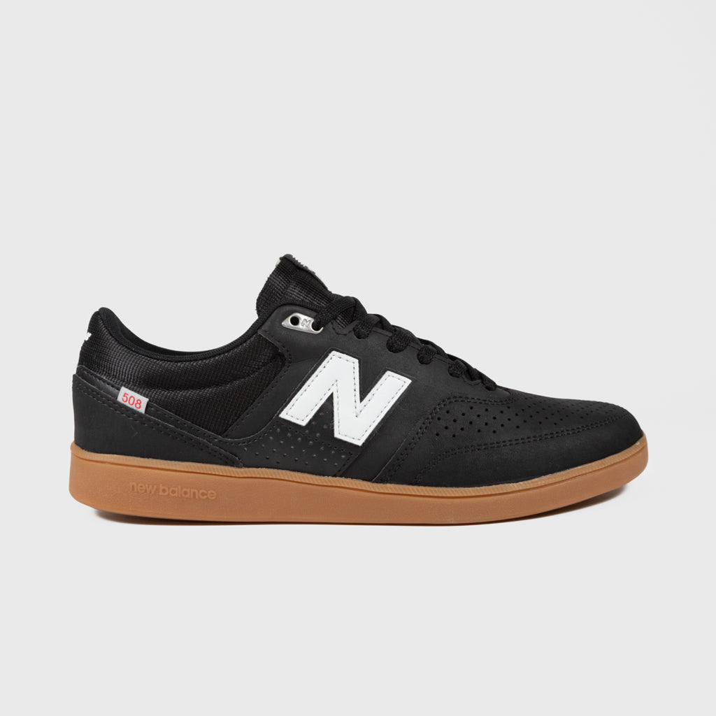 New Balance Numeric Black And Gum 508 Brandon Westgate Shoes