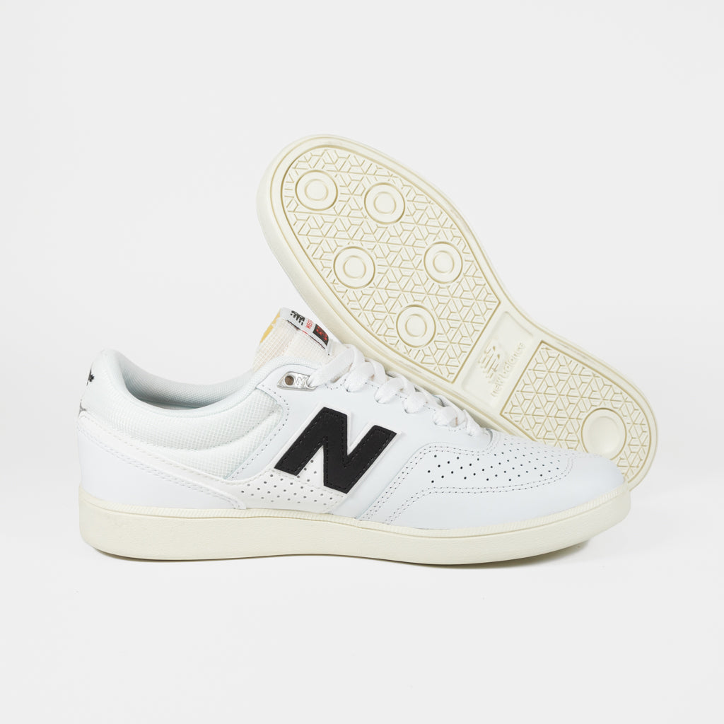 New Balance Numeric White Leather 508 Brandon Westgate Shoes