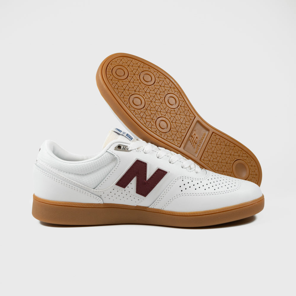New Balance Numeric White And Gum 508 Brandon Westgate Shoes