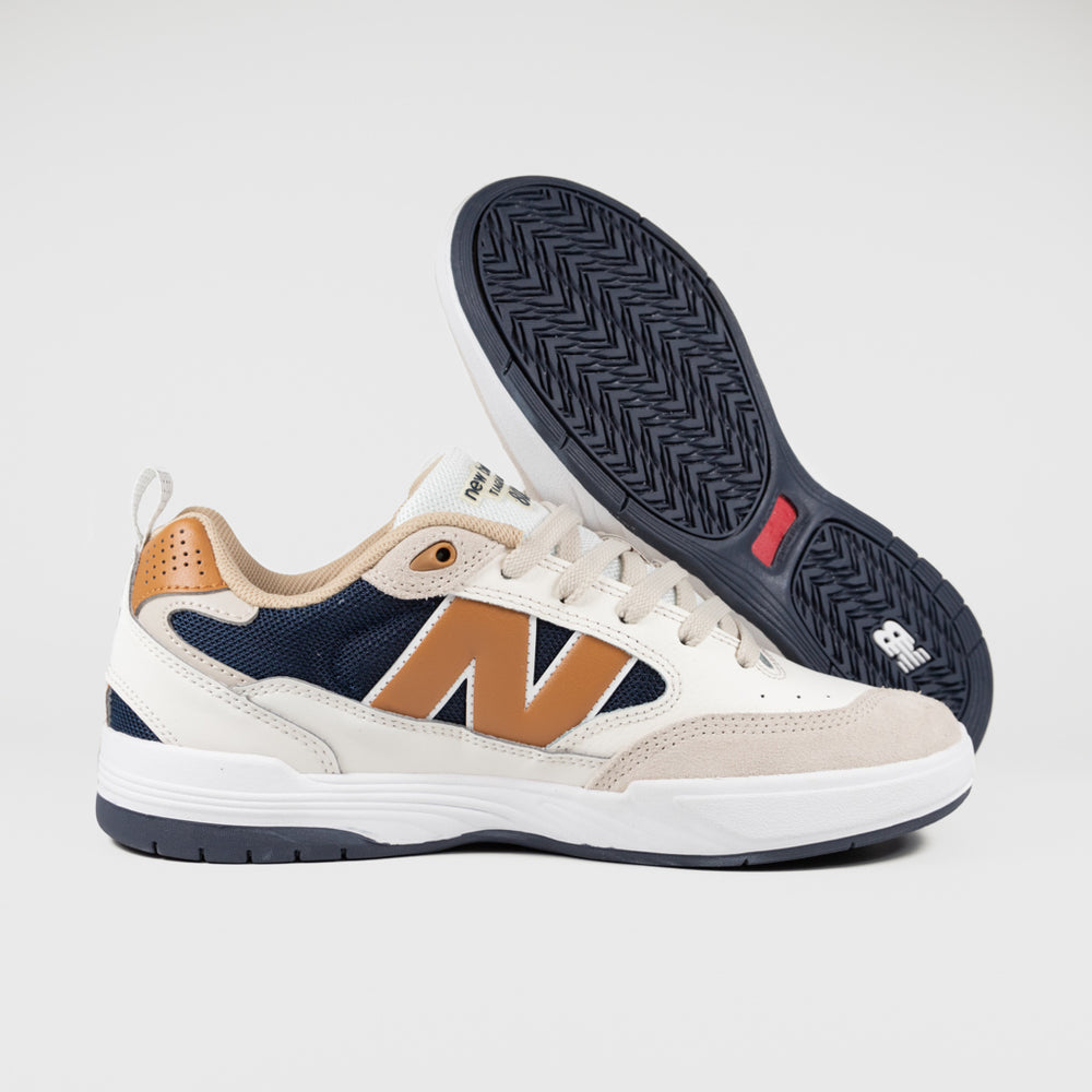 New Balance Numeric Sea Salt And Navy 808L Tiago Lemos Shoes