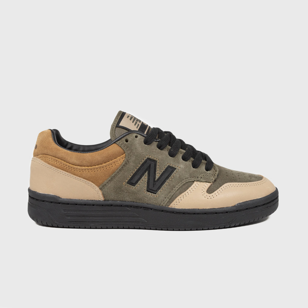 New Balance Numeric Olive And Brown 8Five2 480 Shoes