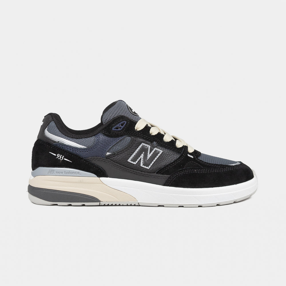 New Balance Numeric Black And Navy 933 Andrew Reynolds Shoes