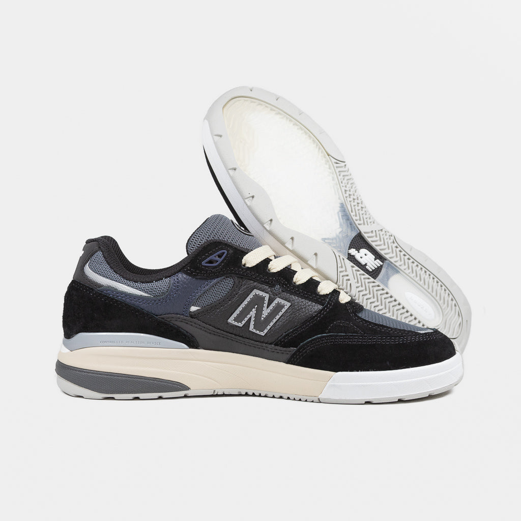 New Balance Numeric Black And Navy 933 Andrew Reynolds Shoes