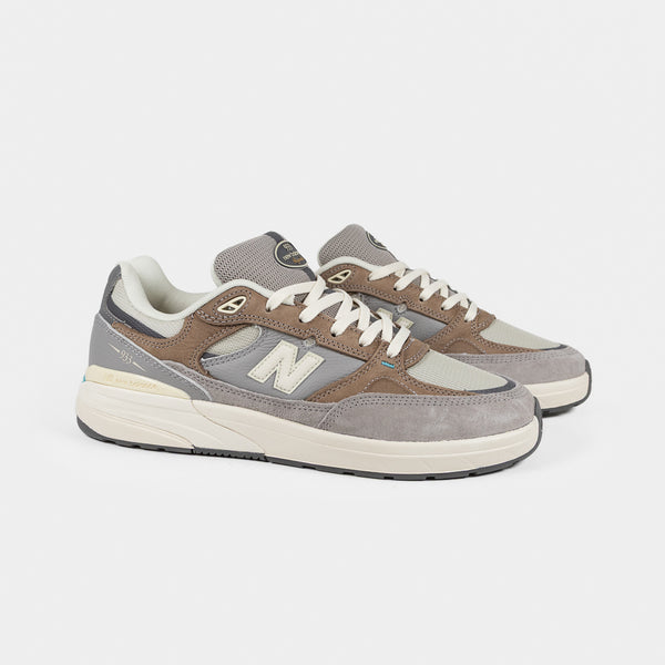 New Balance Numeric - 933 Grey Day Andrew Reynolds Shoes - Marblehead / Island Blue