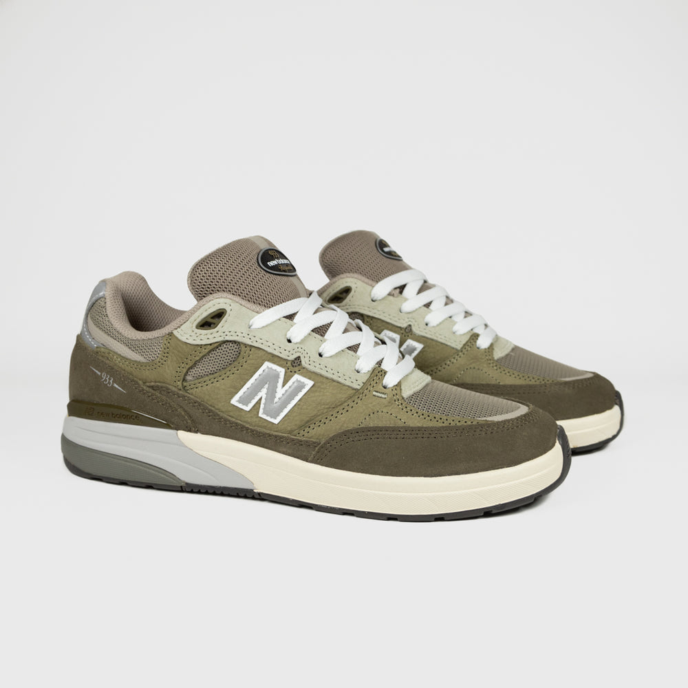 New Balance Numeric Olivine Green 933 Andrew Reynolds Shoes