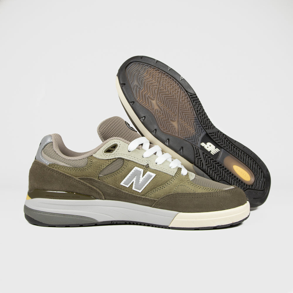 New Balance Numeric Olivine Green 933 Andrew Reynolds Shoes