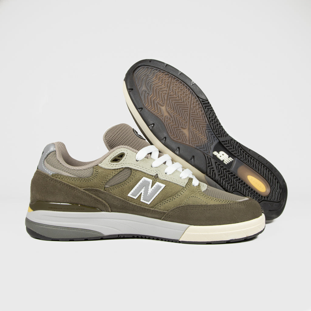 New Balance Numeric Olivine Green 933 Andrew Reynolds Shoes
