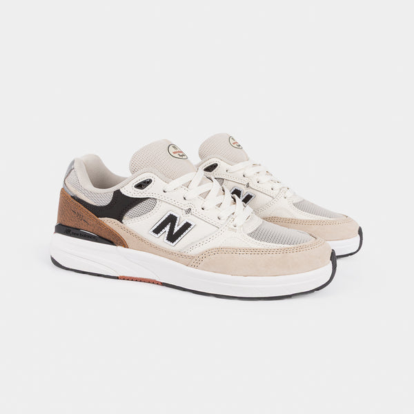 New Balance Numeric - 933 Andrew Reynolds Shoes - Sea Salt / Brown