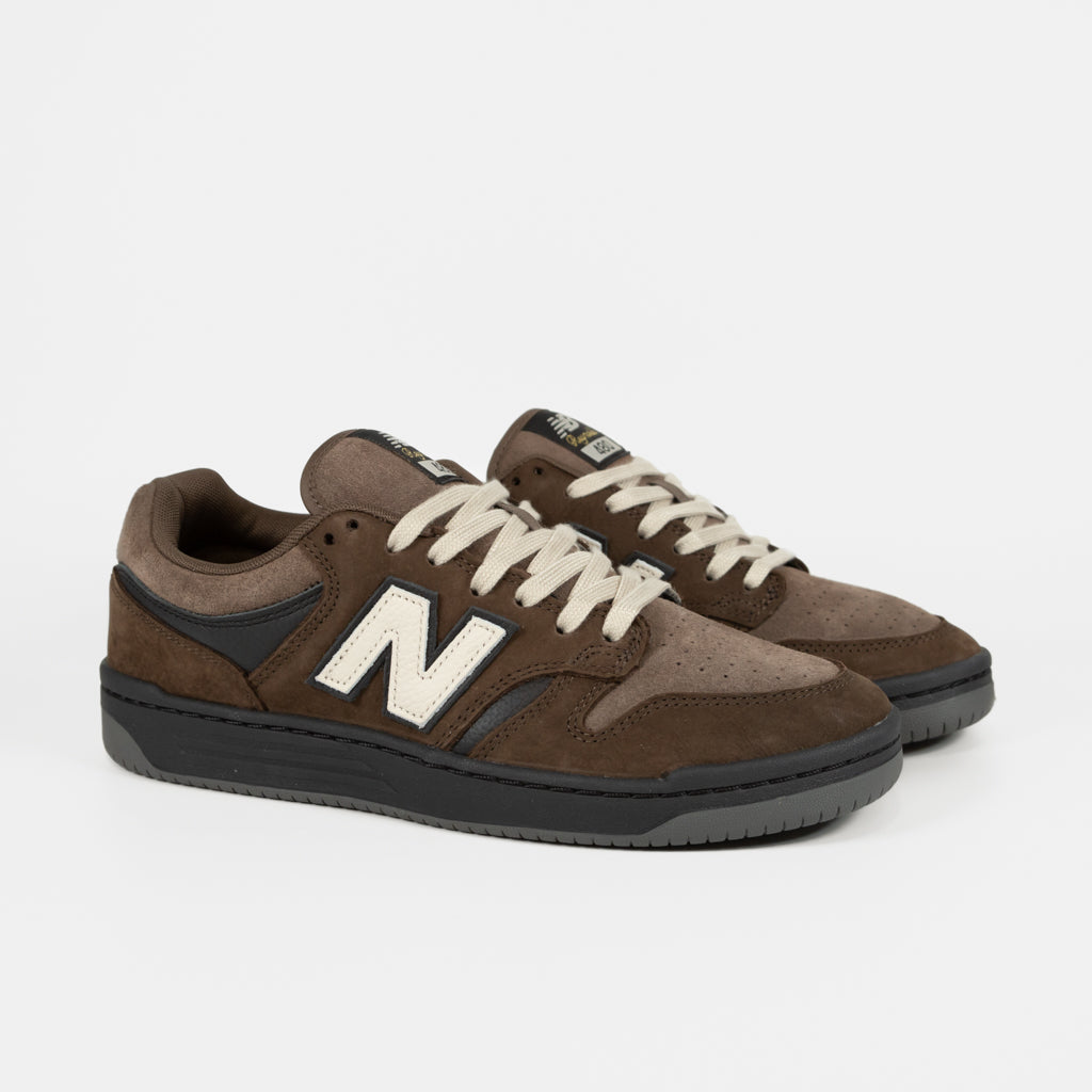New Balance Numeric Andrew Reynolds Brown And Black 480 Shoes