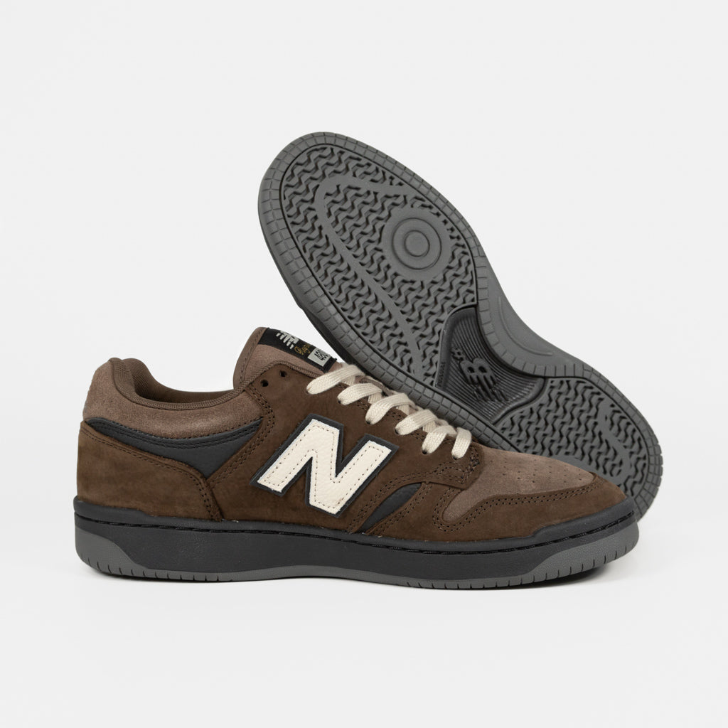 New Balance Numeric Andrew Reynolds Brown And Black 480 Shoes