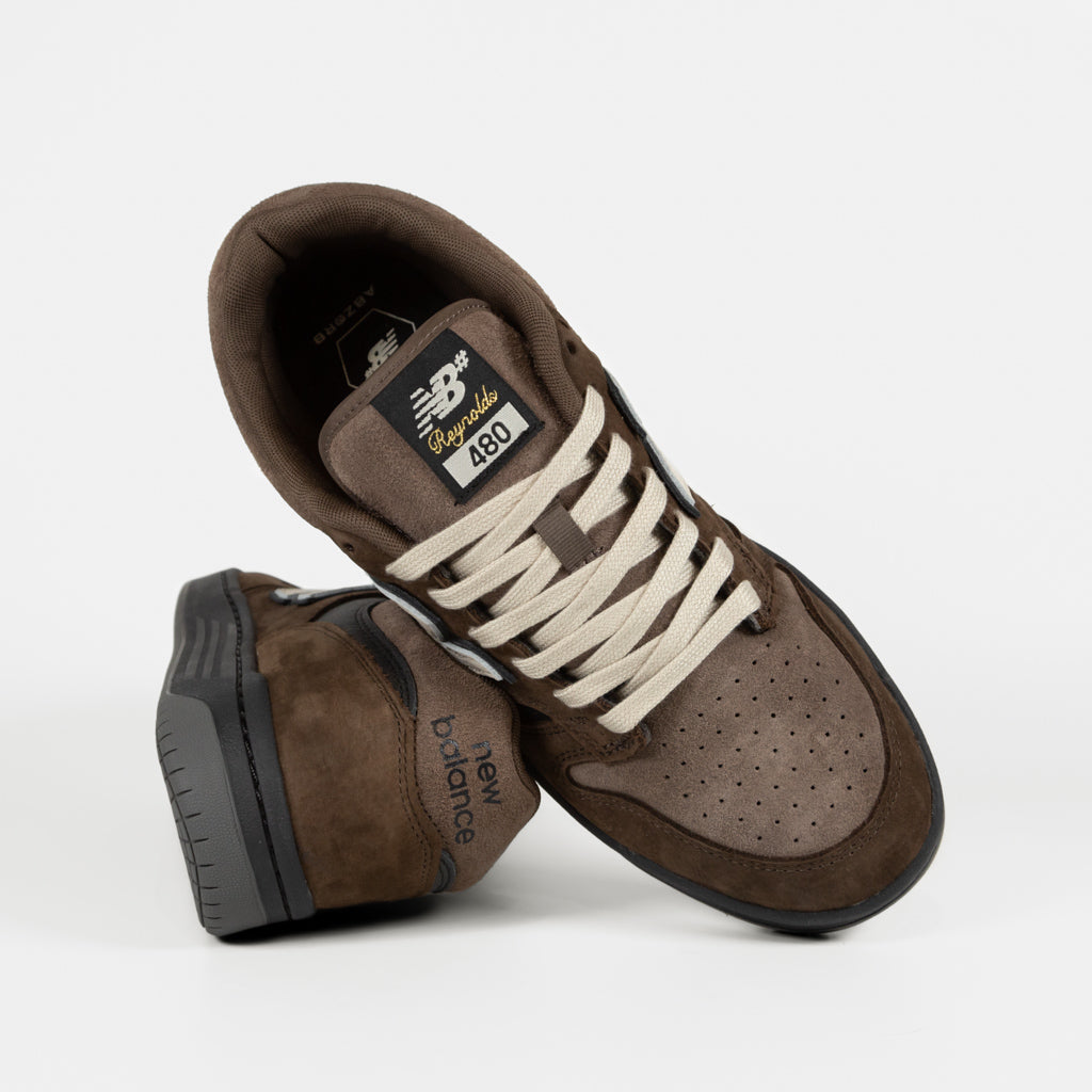 New Balance Numeric Andrew Reynolds Brown And Black 480 Shoes