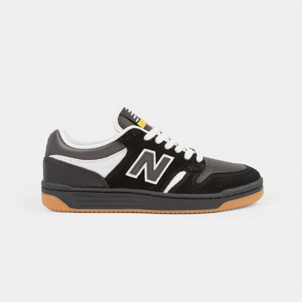 New Balance Numeric Black And White Elsewhere 480 Skate Shoes