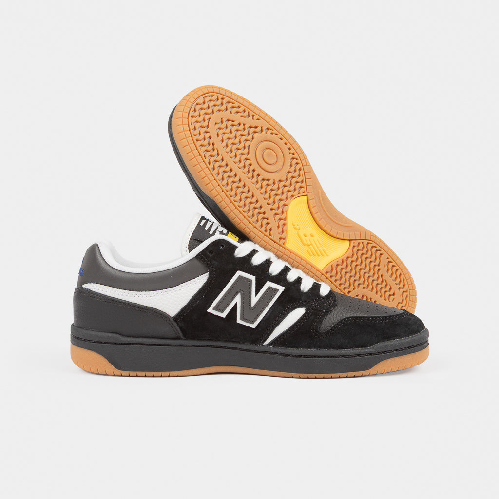 New Balance Numeric Black And White Elsewhere 480 Skate Shoes