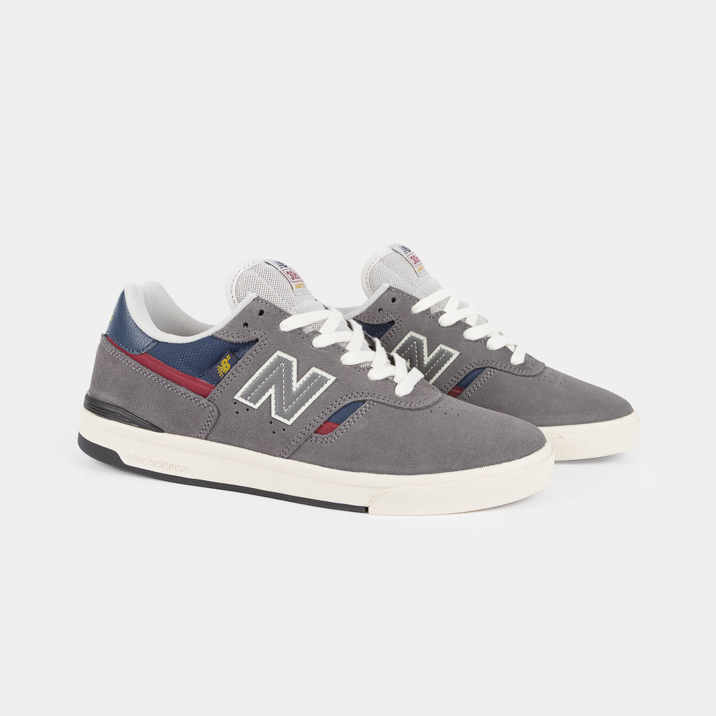 New Balance Numeric Grey Suede Jamie Foy 306 Cup Shoes