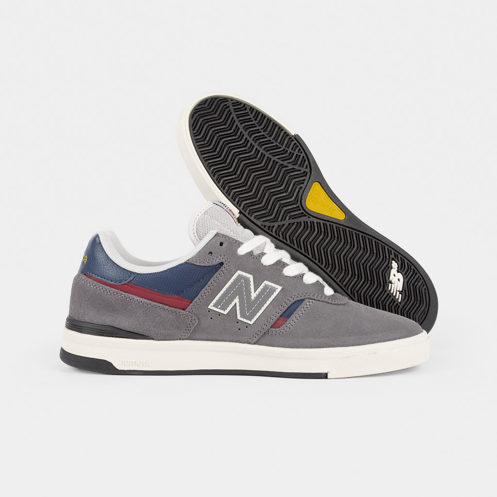 New Balance Numeric Grey Suede Jamie Foy 306 Cup Shoes