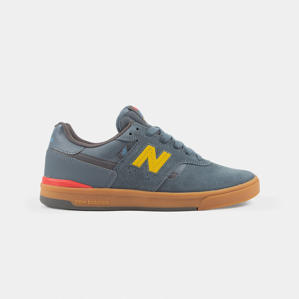 New Balance Numeric Shadow Blue And Gum Jamie Foy 306 Cup Skate Shoes