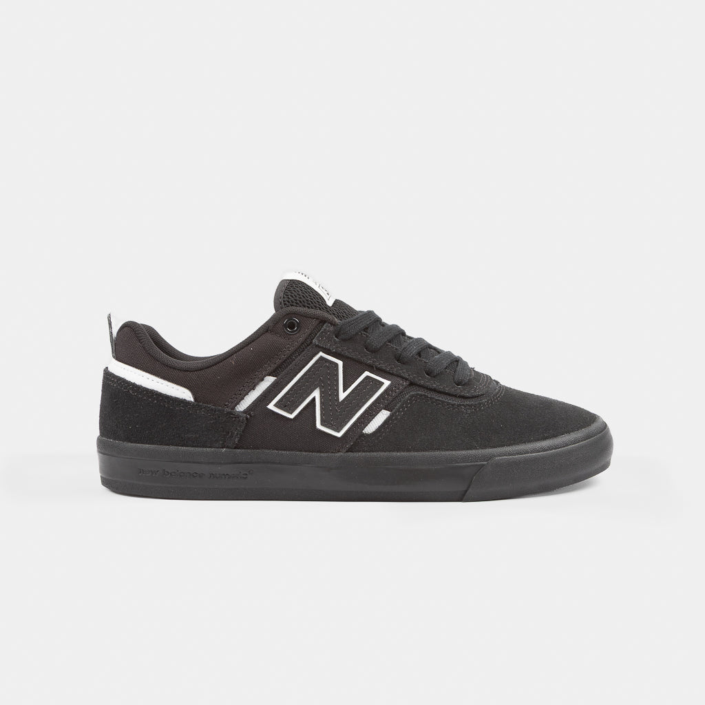 New Balance Numeric Jamie Foy 306 All Black Suede Skate Shoes