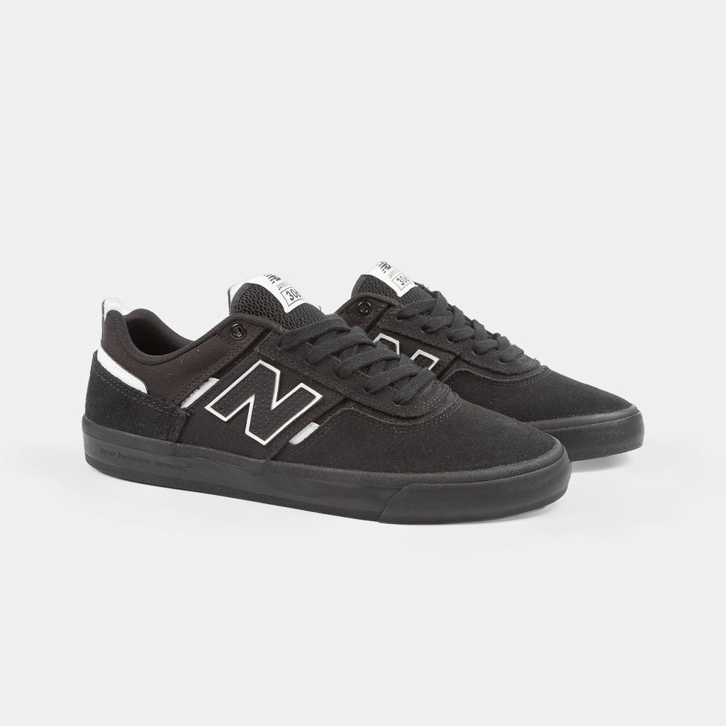 New Balance Numeric Jamie Foy 306 All Black Suede Skate Shoes