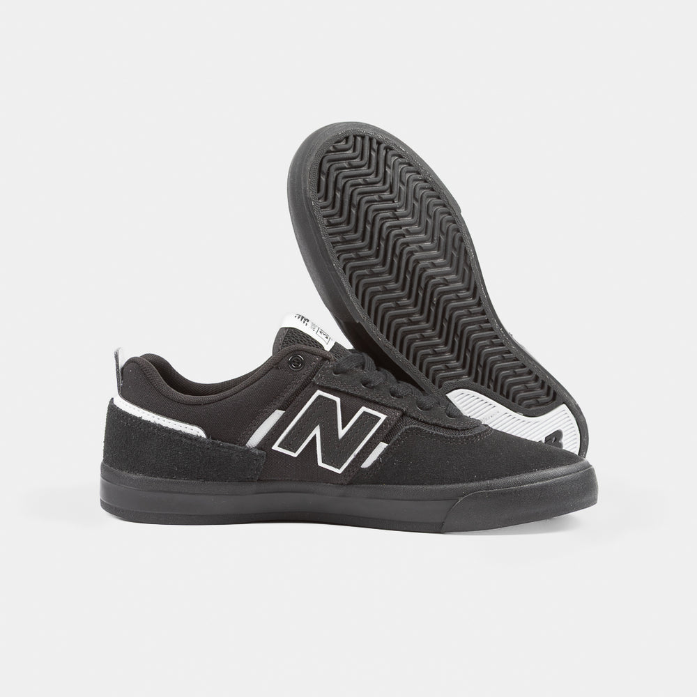 New Balance Numeric Jamie Foy 306 All Black Suede Skate Shoes