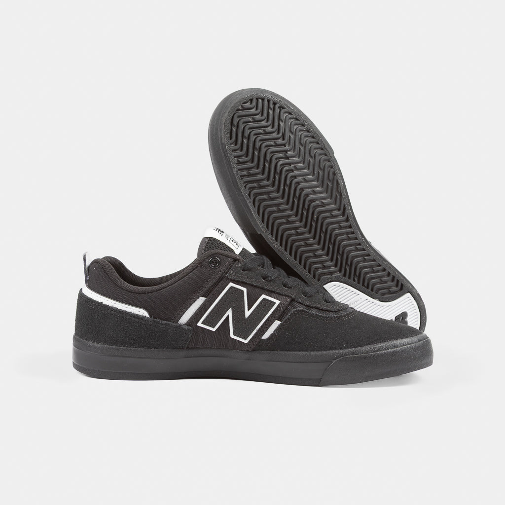 New Balance Numeric Jamie Foy 306 All Black Suede Skate Shoes