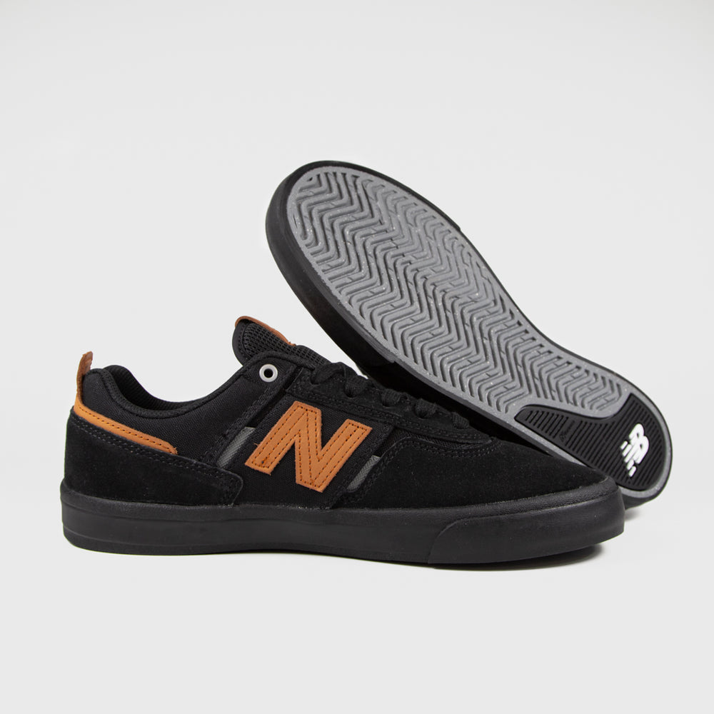 New Balance Numeric Black And Orange Jamie Foy 306 Shoes