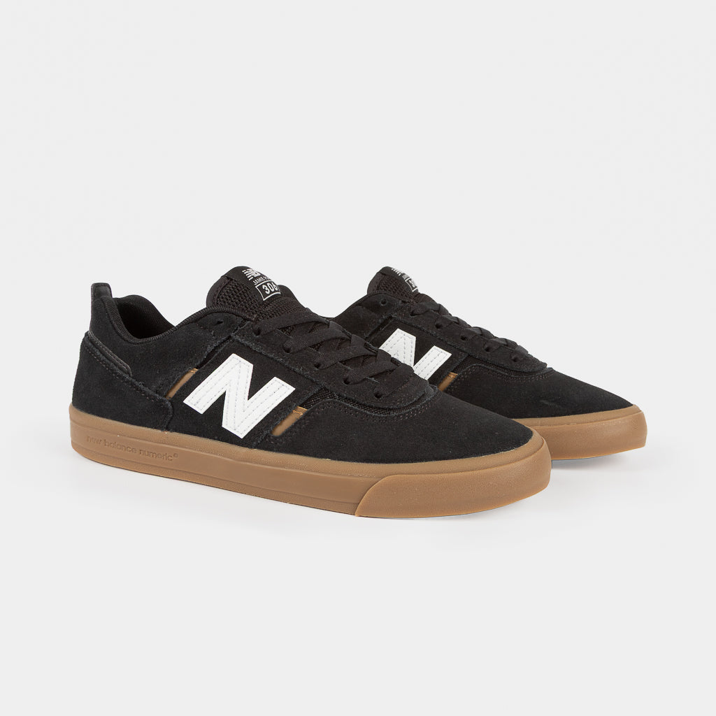New Balance Numeric - Jamie Foy 306 Shoes - Black / White / Gum