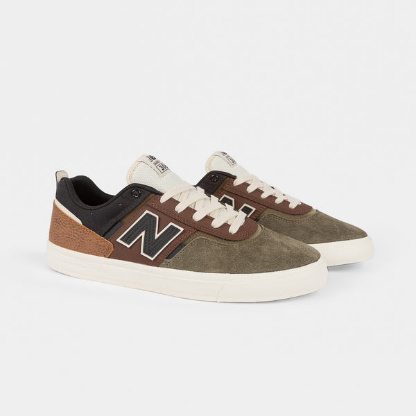 New Balance Numeric - Jamie Foy 306 Shoes - Brown / Olive