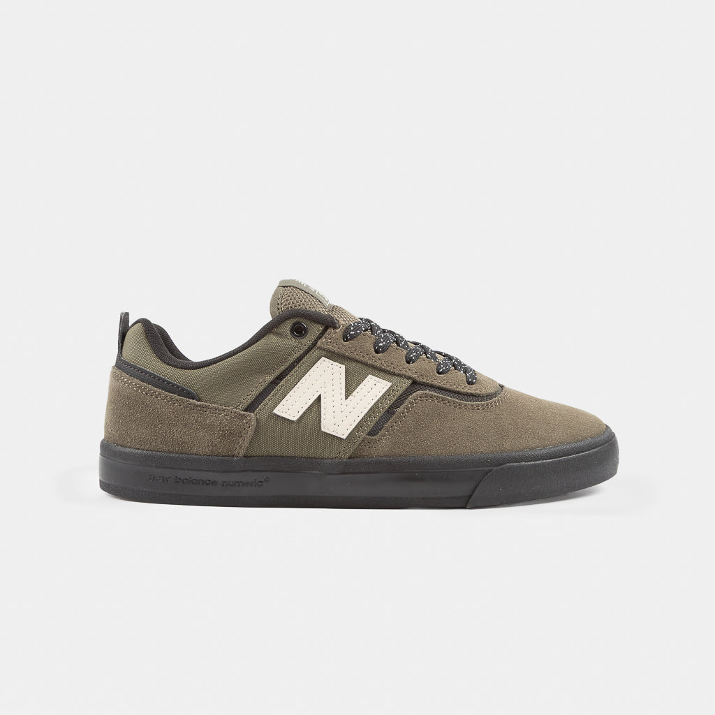 New Balance Numeric Olive And Black Sole Jamie Foy 306 Skate Shoes