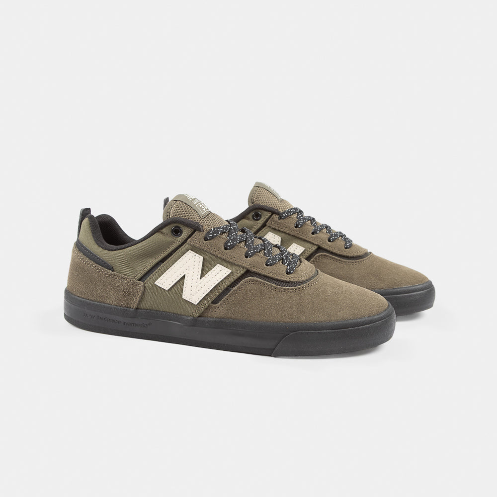 New Balance Numeric Olive And Black Sole Jamie Foy 306 Skate Shoes