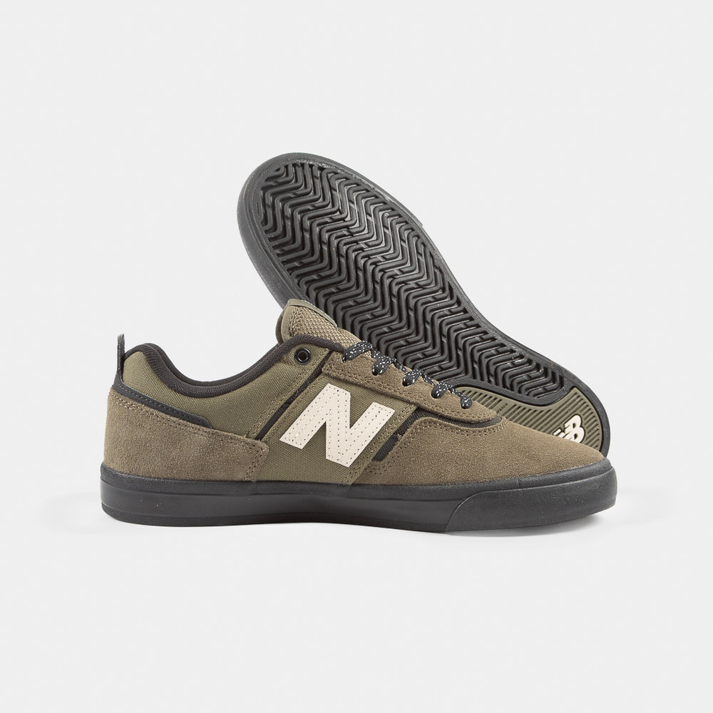 New Balance Numeric Olive And Black Sole Jamie Foy 306 Skate Shoes