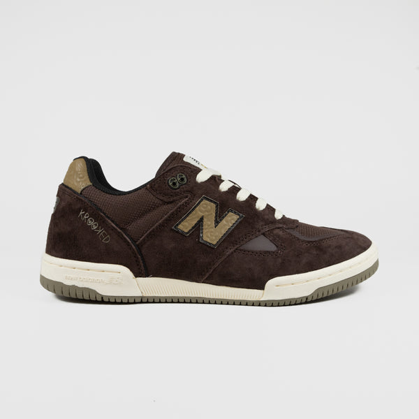 New Balance Numeric - Krooked x Tom Knox 600 Shoes - Chocolate