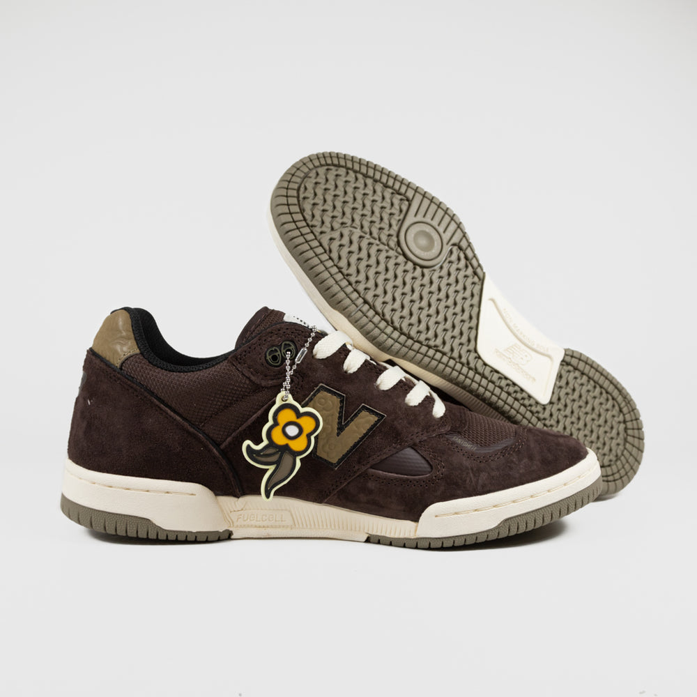 New Balance Numeric Chocolate Brown Krooked Tom Knox 600 Shoes