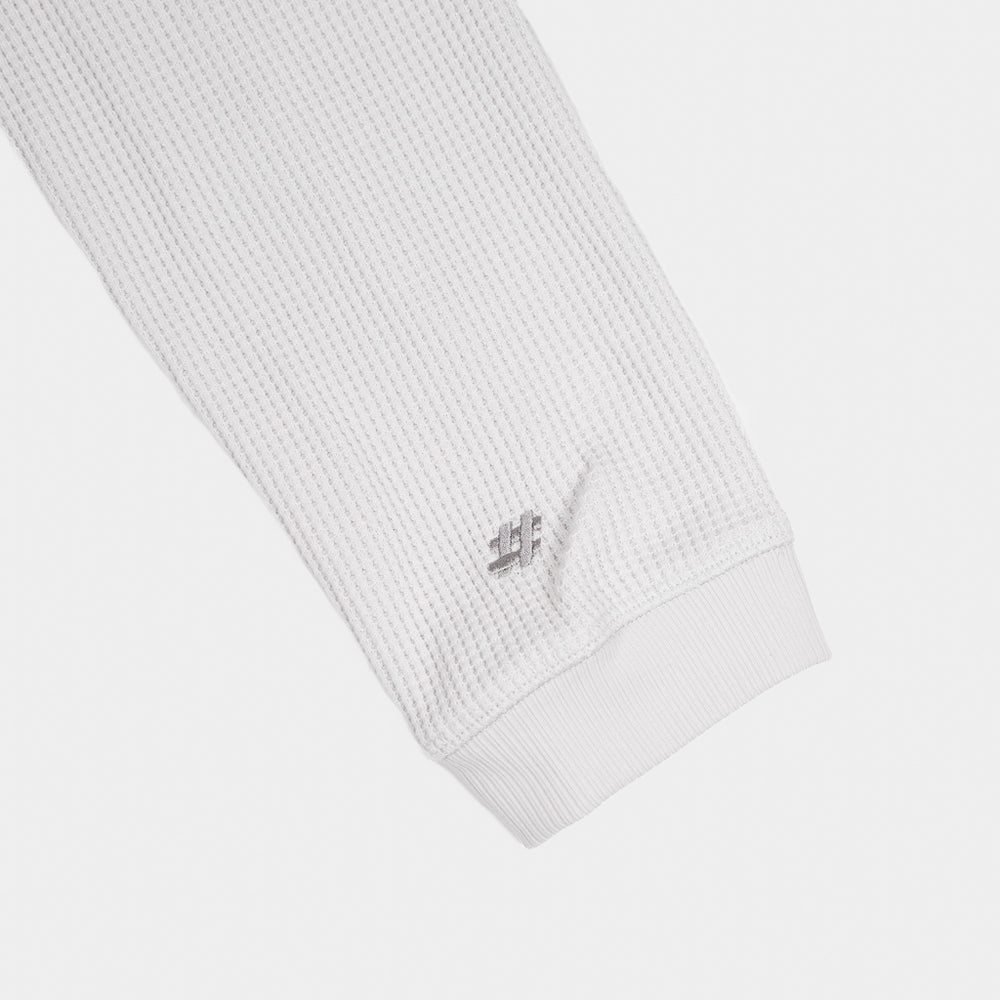 New Balance Numeric - Numeric Waffle Knit Long Sleeve Henley Cuff